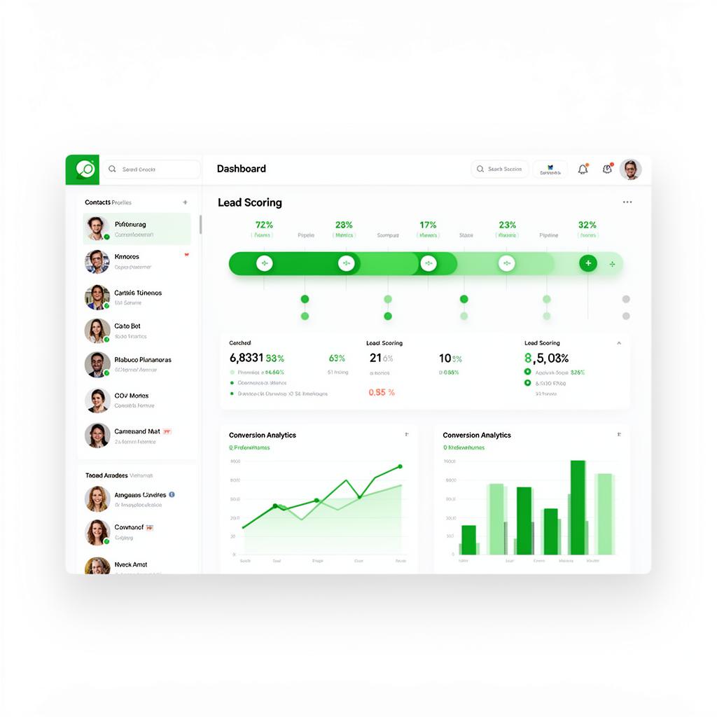 Lead management dashboard for Stony Plain and Edmonton business CRM automation